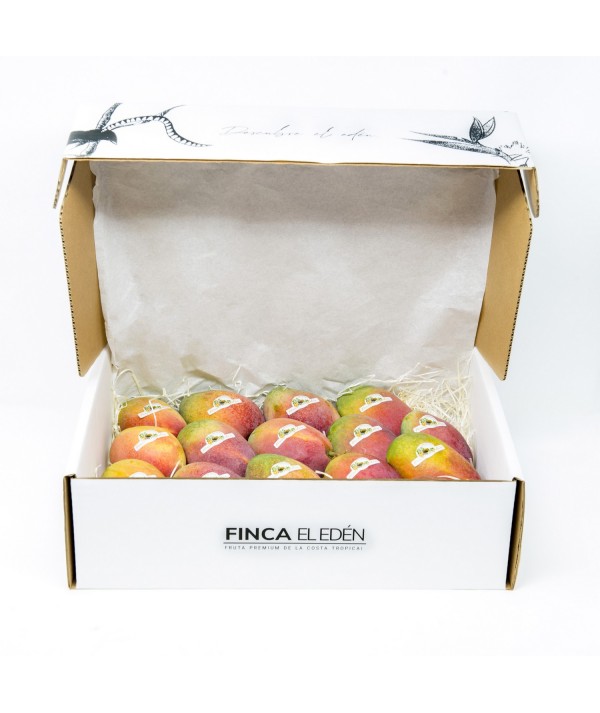 Mango Irwin Bio (Origen: España)Mango ecológico Irwin – Caja de 4 kg RECOLECTADO MADURO EN PLANTA · VARIEDAD GOURMET · SABOR ...