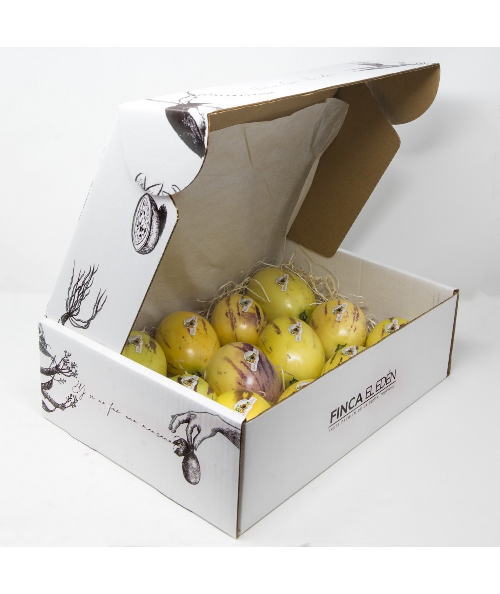 Pera - Melón (Origen: España)Pera Melón ecológica (Pepino Dulce) – Caja 4 kg FRUTA GOURMET DIFERENTE · SUAVE · ELEGANTE · ECO...