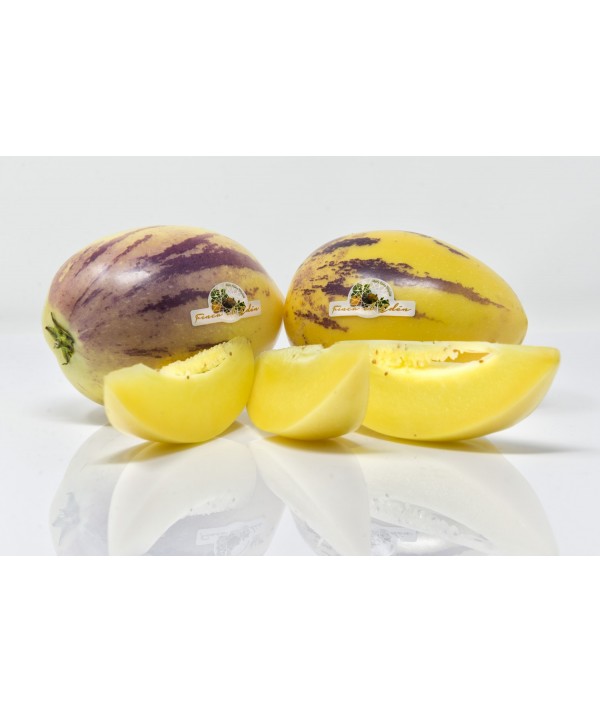Pera - Melón (Origen: España)Pera Melón ecológica (Pepino Dulce) – Caja 4 kg FRUTA GOURMET DIFERENTE · SUAVE · ELEGANTE · ECO...