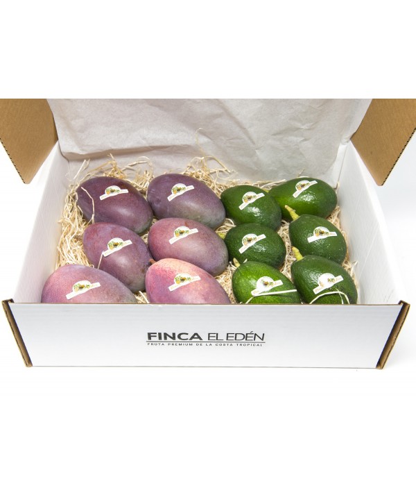 Caja Surtida de Mango + Aguacate Bio (Origen: España)Surtido ecológico Aguacate + Mango – Caja 4 kg 2 kg de aguacate ecológic...