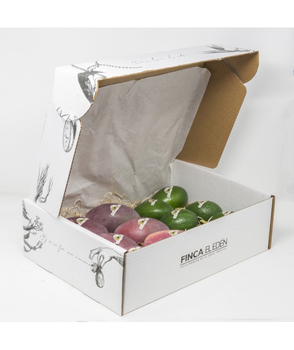 Caja Surtida de Mango + Aguacate Bio (Origen: España)Surtido ecológico Aguacate + Mango – Caja 4 kg 2 kg de aguacate ecológic...