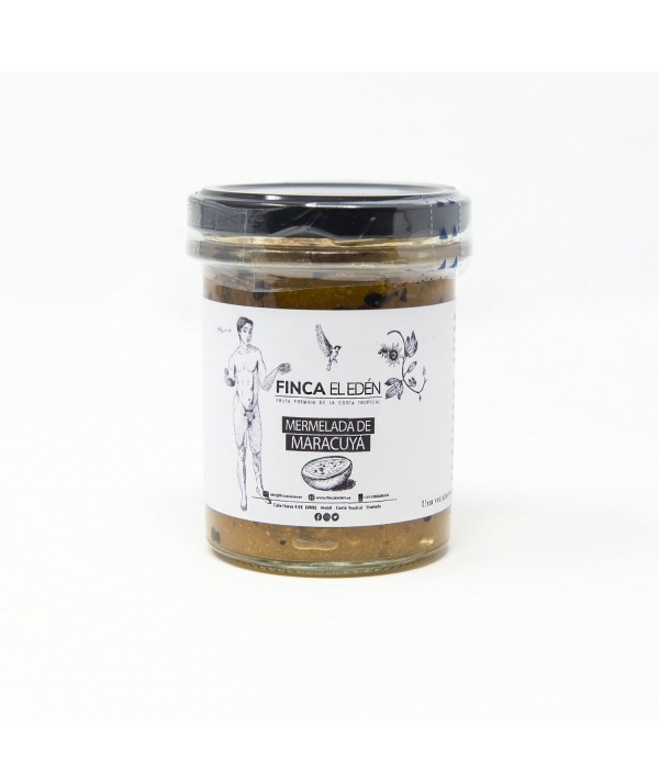 Mermelada de Maracuyá Ecológica (Origen: España)Mermelada artesanal ecológica de Maracuyá – 210 g INTENSIDAD TROPICAL · EQUIL...